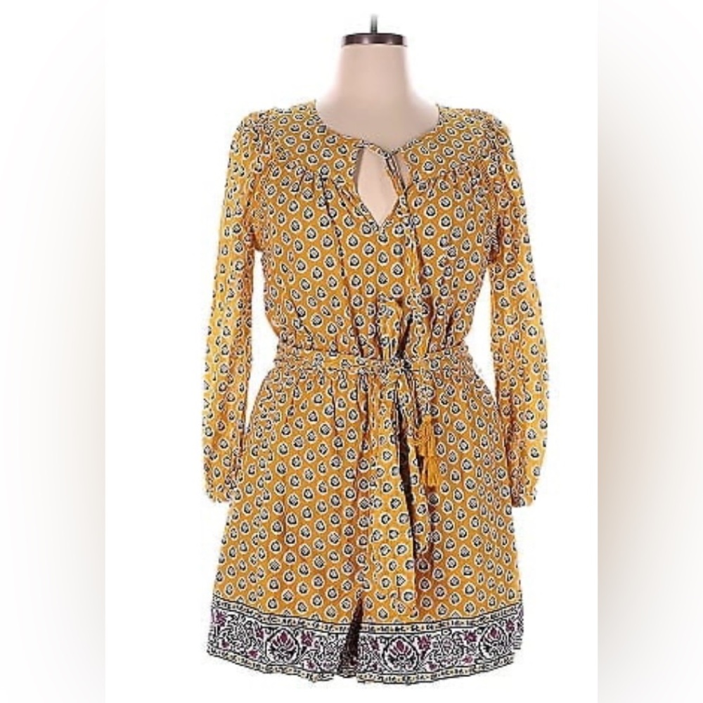 Yellow romper by J.Crew Point Sur